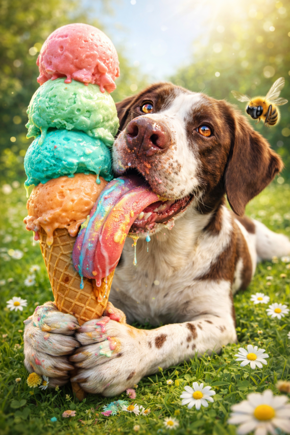 Schlecker Maul mit Eis