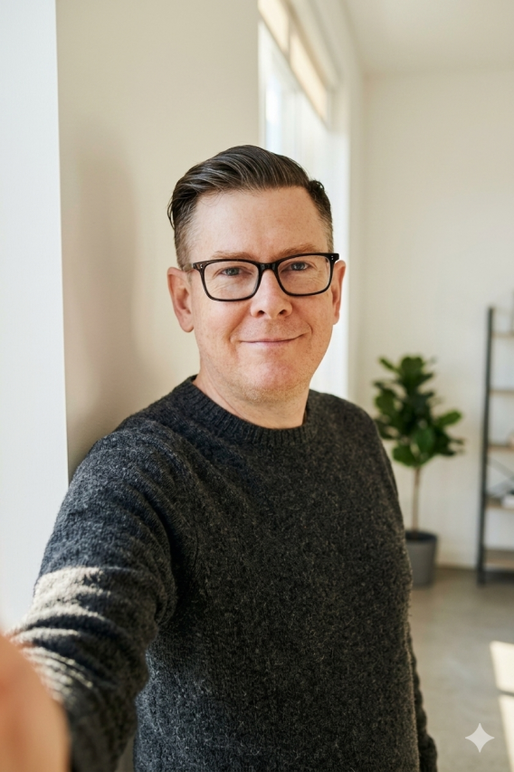 Indoor Selfie Porträt