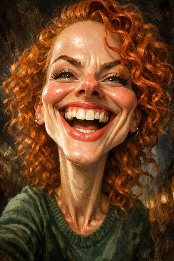 Ultra-extreme Karikatur